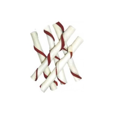 Magnum Dog Food Rawhide roll stick 12,5 cm Brown White 40 ks