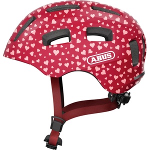 ABUS Детска каска за велосипед ABUS Kid's Youn-I 2.0 Bike helmet - Cherry Heart - размер S 48-54 cm (851-1076-0811)
