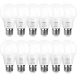 Lepro 100089-WW-EU-12 LED крушка, E27, A60, 8.5W, 806 lm, 2700K, 12 броя (100089-WW-EU-12)