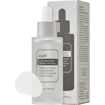 Dear, Klairs Fundamental Watery Oil Drop Серуми за лице, емулсии, флуиди 50ml