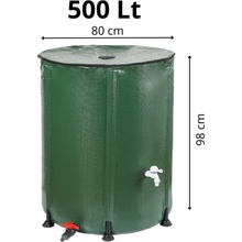 ASIST smart garden skládací sud na vodu 1000L M