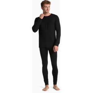 WOOLCANO Мъжки комплект термобельо WOOLCANO Merino SET0540 black