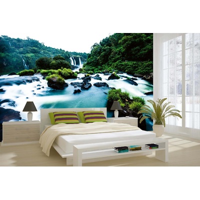DIMEX ART Самозалепваща се флизелинова фототапета водопадът игуасу, аржентина 375 x 250 см