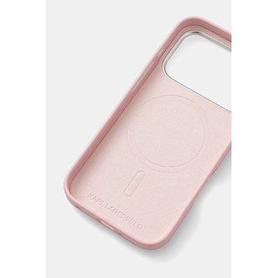 KARL LAGERFELD Кейс за телефон Karl Lagerfeld iPhone 17 Pro (KLHMP17L6PFKCLP)