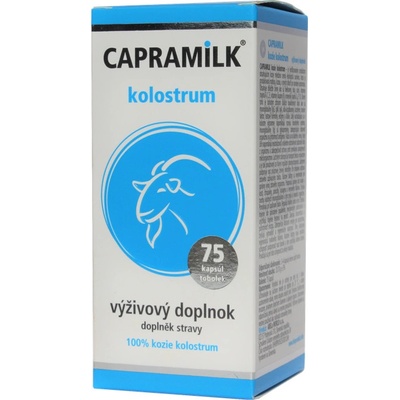 Abel Capramilk Kozie kolostrum výživový doplnok 75 kapsúl