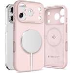 Tech-Protect Калъф Tech-Protect Silicone, съвместим с Magsafe за Iphone 18 Pro, светло розов