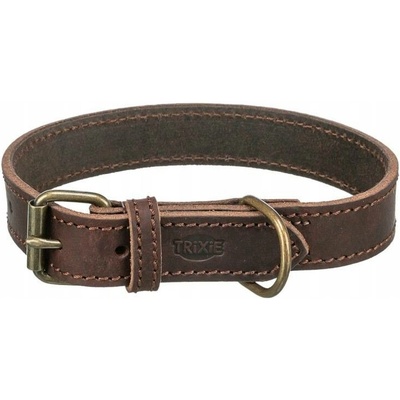 Trixie Obojek Rustic z hrubé kůže