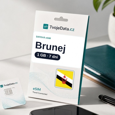 eSIM Brunej 1 GB / 7 dní