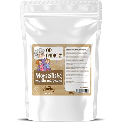 Od Babičky Marseillské mýdlo na praní vločky 1 kg – Zboží Mobilmania