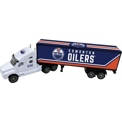 mojo licensing Kamion Edmonton Oilers NHL 18-Wheeler Big Rig Truck White