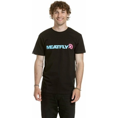 Meatfly мъжка тениска Logex Black Meatfly | Cheren | МЪЖЕ | M