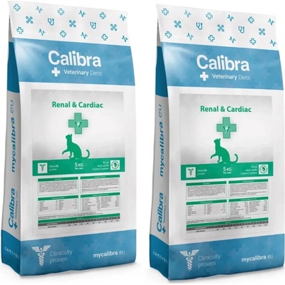 Calibra Veterinary Diets Cat Renal Cardiac 2 x 5 kg