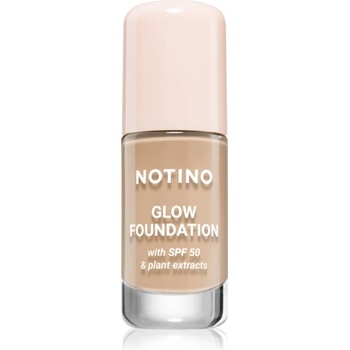 Notino Foundation Glow foundation with SPF 50 & plant extracts озаряващ фон дьо тен SPF 50 01 Light Medium Neutral 30ml