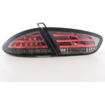  Диодни стопове seat leon 1p (2009+) - опушени