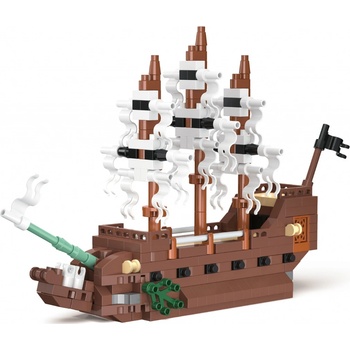 KOCO Stavebnice mini loď Bludný Holanďan 320 ks