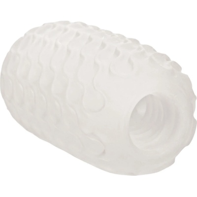 CalExotics Boundless Ribbed Stroker Transparent