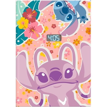 CYP Brands Тефтер с LCD часовник CYP Brands - Stitch (LAS4202)