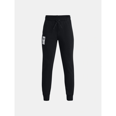 Under Armour Chlapčenské teplaky UA Rival Terry Joggers Čierna