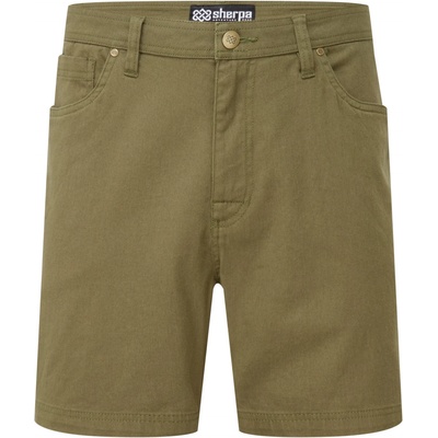 Sherpa Мъжки къси панталони Sherpa Dando 5 Pocket Short Shorts - Evergreen - размер 38 (US) (012-4473-0114)