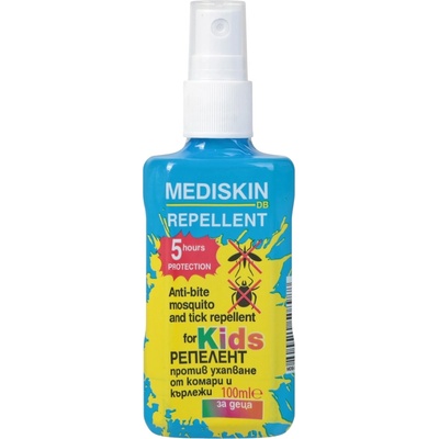 Mediskin репелент против ухапване от комари и кърлежи, За деца, 100мл