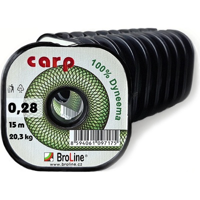 Broline Dynema Carp green 10m 0,10mm 6,5kg