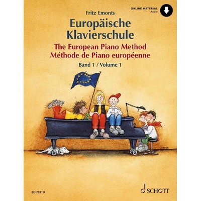 Evropská klavírní škola 1 od Fritz Emonts