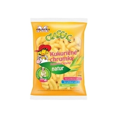Kukuřičné velké křupky nesolené 100 g