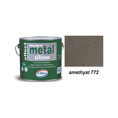 Vitex Heavy Metal Silicon Effect - štrukturálna kováčska farba 772 Amethyst 0,75L 0574