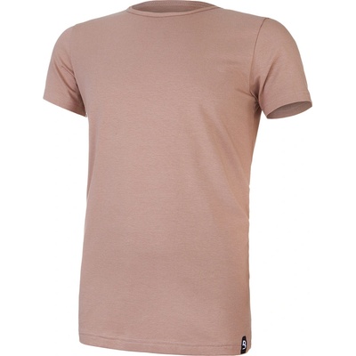 Baridi wear tričko pánské KR tenké výstřih U Outlast oříšková