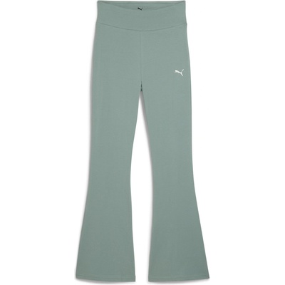 PUMA Дамски клин Puma Ess High-Waist Flared Leggings Trousers Womens - Green Moon