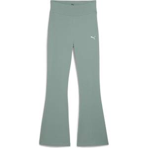 PUMA Дамски клин Puma Ess High-Waist Flared Leggings Trousers Womens - Green Moon