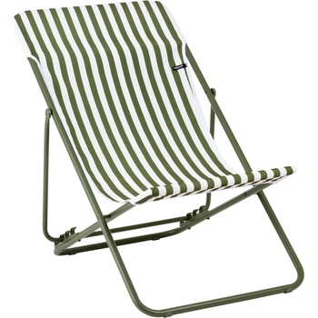 Lafuma Mobilier Къмпинг стол Lafuma mobilier Maxi Transat Airlon + Camping chair - Rayure Moss / Moss - размер One Size (580-2044-0311)