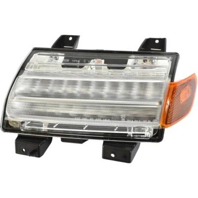 LED směrové a parkovací světlo, Levá, E1 evropská homologace, Jeep Wrangler JL, Jeep Gladiator JT