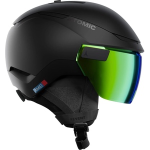 Atomic Ски каска Atomic Revent GT Amid Visor HD S2 Ski helmet - Black / Green HD - размер One Size (418-1607-0111)