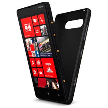 Nokia Калъф за телефон NOKIA 820 Wireless CHARGING CASE SHELL BLACK (CC-3041 WL CHARGING SHELL BLACK - 02734H3)