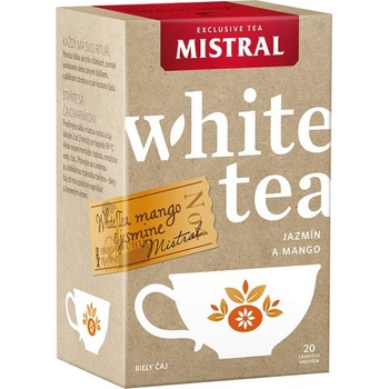 Mistral Biely čaj jazmín a mango 20 x 1 g