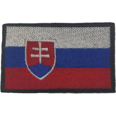 Nášivka SLOVAKIA se SZ - černý okraj