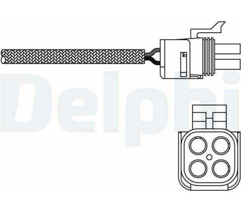 Lambda sonda DELPHI ES20273-12B1 (ES2027312B1)