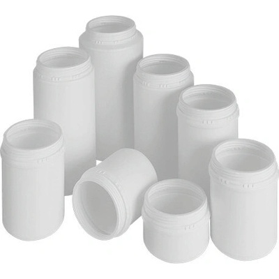 Nádobka se širokým hrdlem z HDPE, s UN schválením třídy X, 250 ml, BJ = 24 kusů