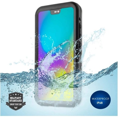 4smarts Rugged Case Active Pro STARK - ударо и водоустойчив калъф за Huawei P20 Lite (черен)