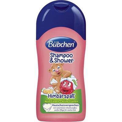Bübchen Kids Šampon a sprchový gel MALINA 50 ml