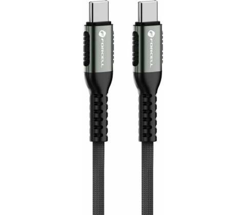 Forcell C260 typ C- typ C 0,25m černý