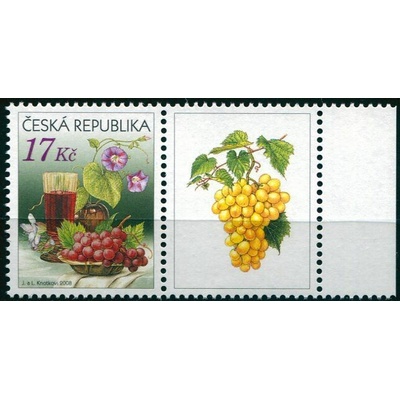 (2008) č. 545 **, K1Po - Česká republika - Zátiší s vínem