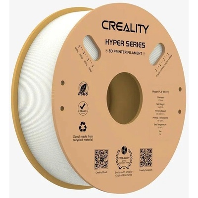 Creality Hyper PLA Bílá / White 1,75 mm 1 kg – Zboží Mobilmania