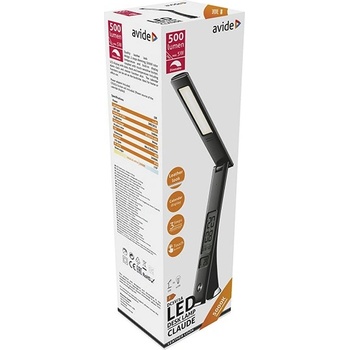 Avide Настолна лампа AVIDE Claude LED 5W черна ABLDL-BLC-5W-BL (ABLDL-BLC-5W-BL)