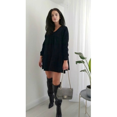 Made in Italia šaty Luigina čierna