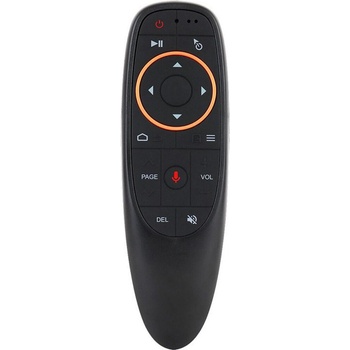 Универсално дистанционно No brand G10, Air mouse, USB 2.4GHz, Микрофон, IR програмируемо, Черен - 13051 (13051)