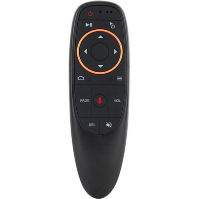 Универсално дистанционно No brand G10, Air mouse, USB 2.4GHz, Микрофон, IR програмируемо, Черен - 13051 (13051)