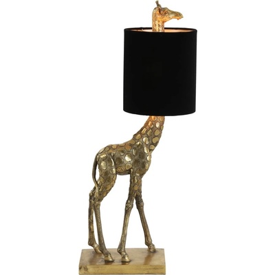 Light & Living Настолна лампа в черно-бронзов цвят (височина 61 cm) Giraffe - Light & Living (1855485)