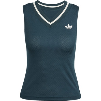 adidas Дамски потник Adidas Wimbledon Pro Vest Womens - Aurora Ivy
